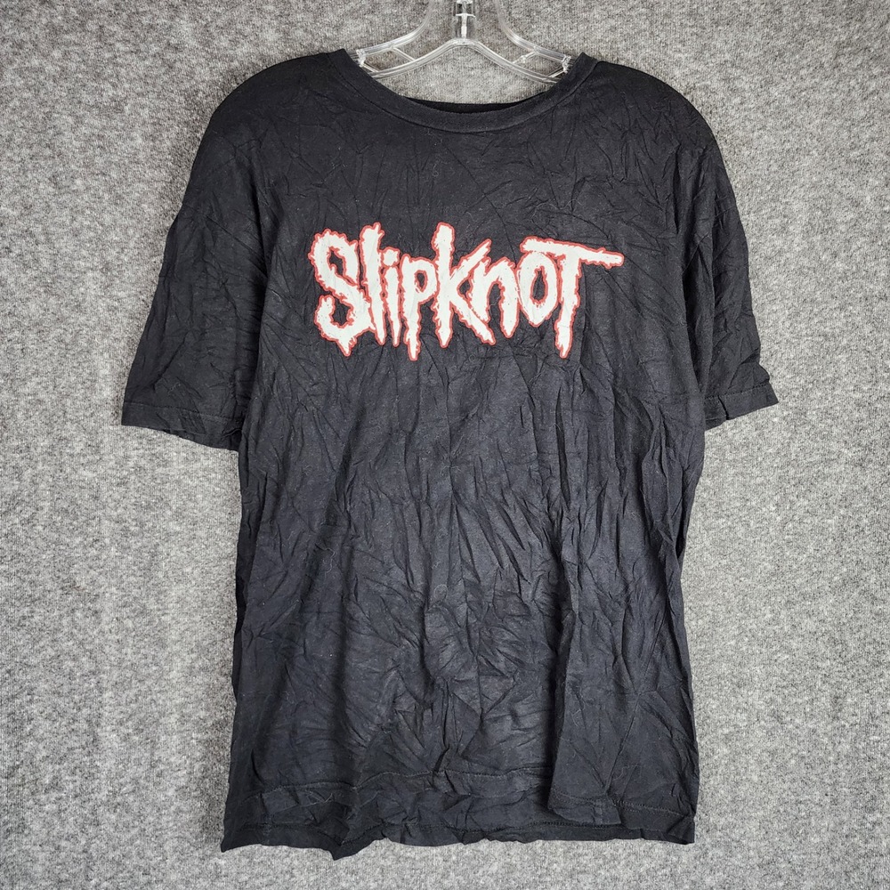 Slipknot T-Shirt Mens Large Graphic Logo Black Music Rock Metal 2021 Band Tee